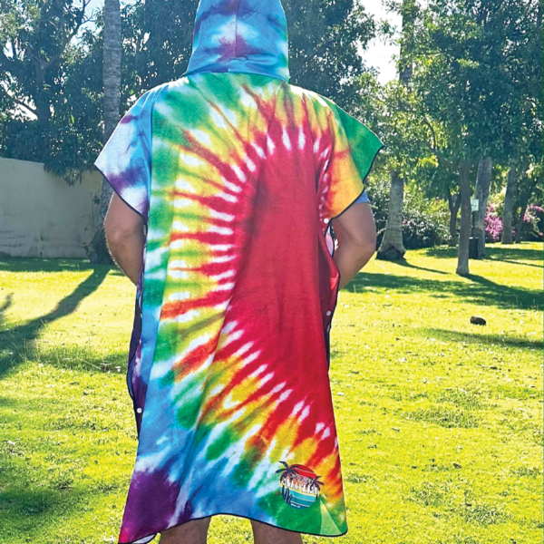 Tye Dye Microfiber Poncho