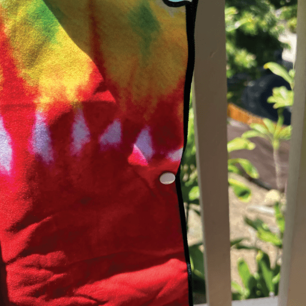 Tye Dye Microfiber Poncho - Image 2